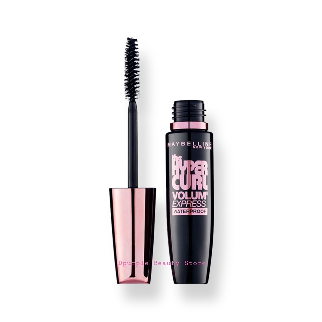 (COD) Maskara Maybelline Hypercurl Hitam - Maskara Tahan Lama Anti Air Maybelline Hypercurl Hitam