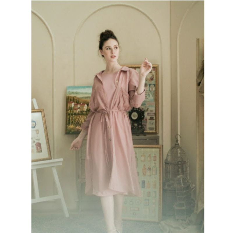 outwear maven dress maven Christian rose blossom