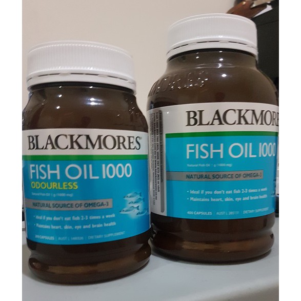 

Fish oil (Minyak ikan) BLACKMORES1000 impor
