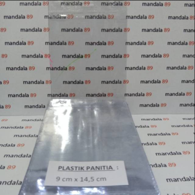 

PLASTIK PANITIA 9x14,5 CM // PLASTIK ID CARD @100 lembar