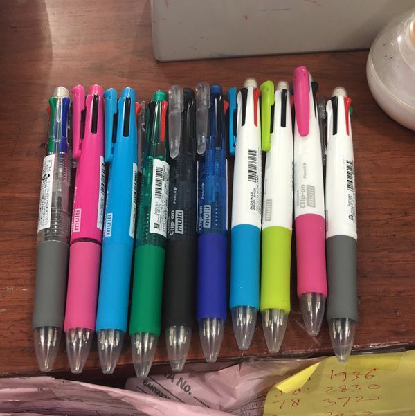 

Eksklusif zebra clip on 4 warna plus pensil mekanik Special