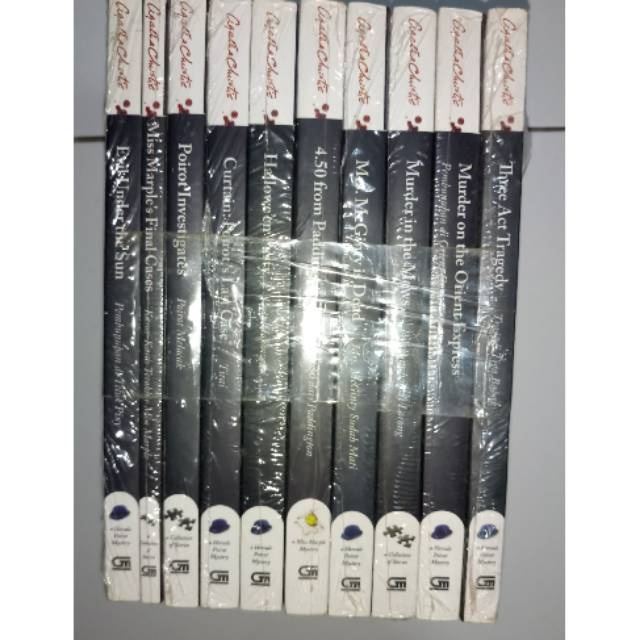 Agatha Christie - Paket 10 buku