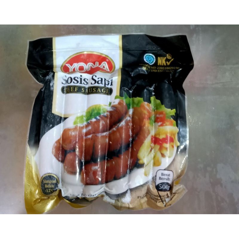 

Yona Sosis Bakar Original 6's 500gr
