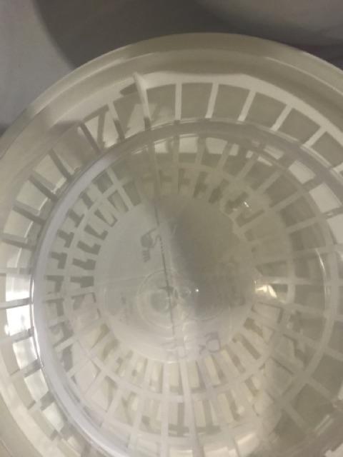 Tutup Microwave , Peralatan Dapur  Peralatan Masak Abu-abu Biru 26x9 Cm Pr589