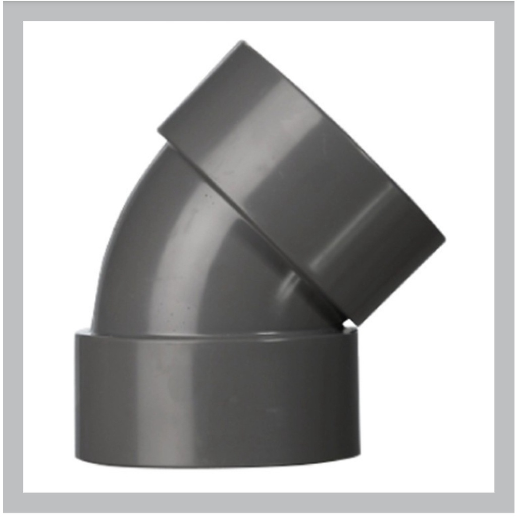 Sambungan Pipa Elbow / knee / 3 inch | 3" | 3 inci 45°/ 45 Derajat