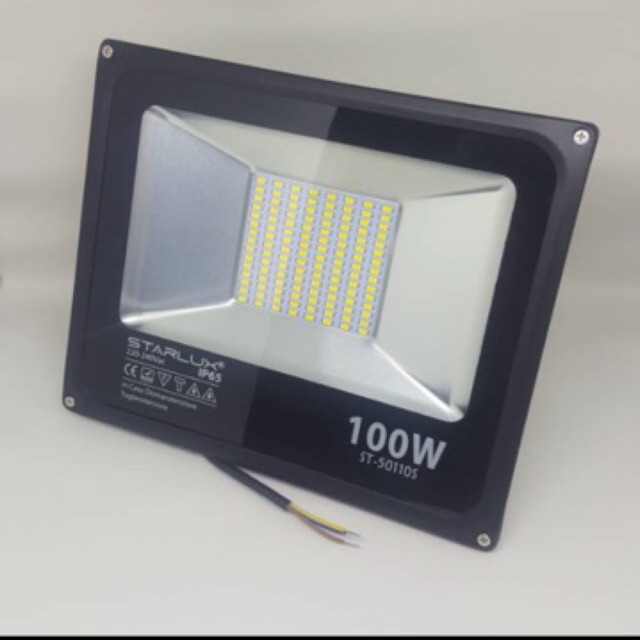  lampu  sorot Tembak Led floodlight 100 Watt 100W  Shopee 