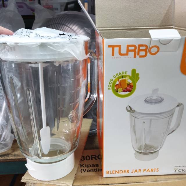 Gelas Blender TURBO Original Sparepart Blender TURBO