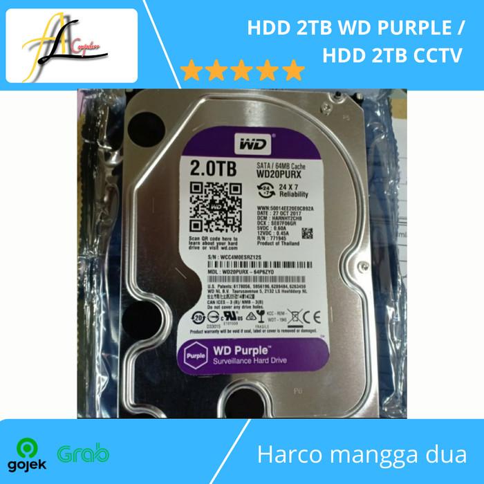 Harddisk | Hdd 2Tb Wd Purple / Hdd 2Tb Cctv