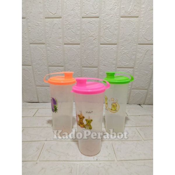 gelas cool pot leo L - gelas mug souvenir ulang tahun-botol minum anak