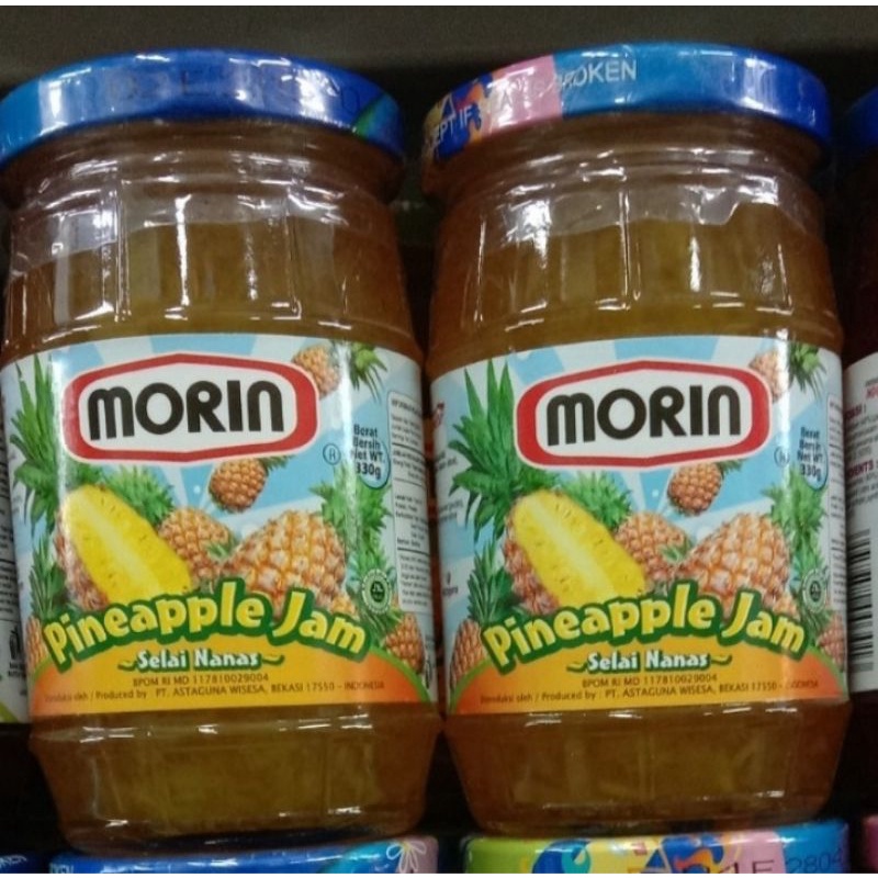 

morin pineapple jam ( selai nanas )