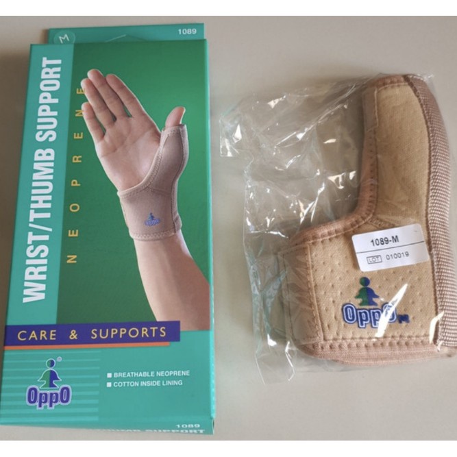 Oppo 1089 Wrist Thumb Support Untuk Jari Jempol Sakit Cidera