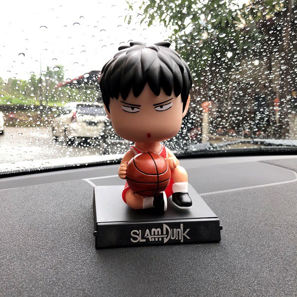 Boneka Figure Miniatur Pajangan Mobil Stand SLAM DUNK no.11 KAEDE RUKAWA Goyang Kepala Shacking Head