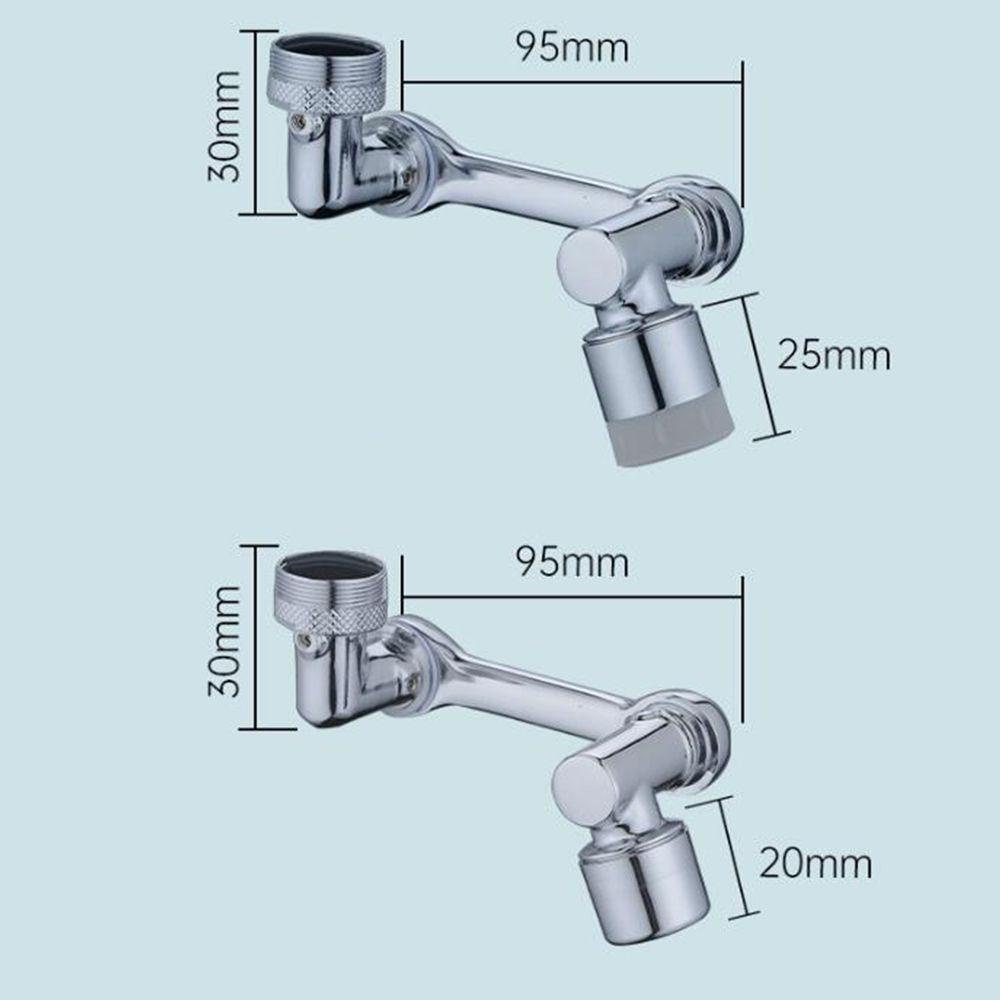Populer Faucet Extender Universal Bubbler Nozzle Kran Wastafel1080° Berputar