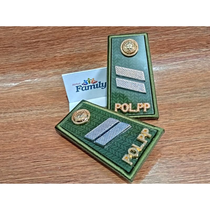 Pangkat Pdh Pol PP 2B Kain Akrilik