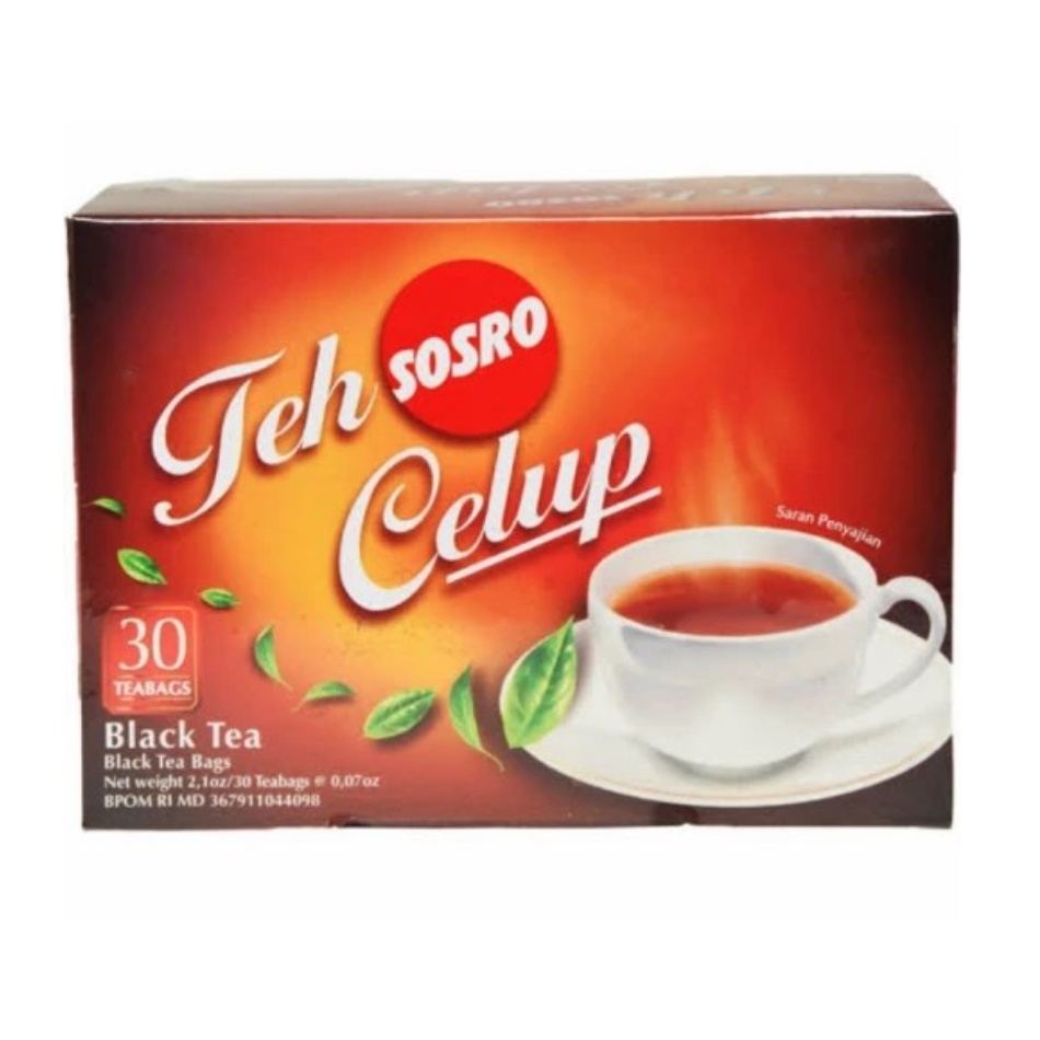 

Teh Celup Sosro Isi 30 Kantong