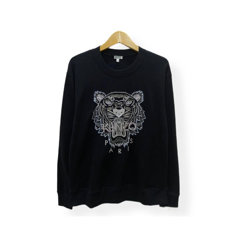 Crewneck Kenzo Paris Tiger Pattern Second Original