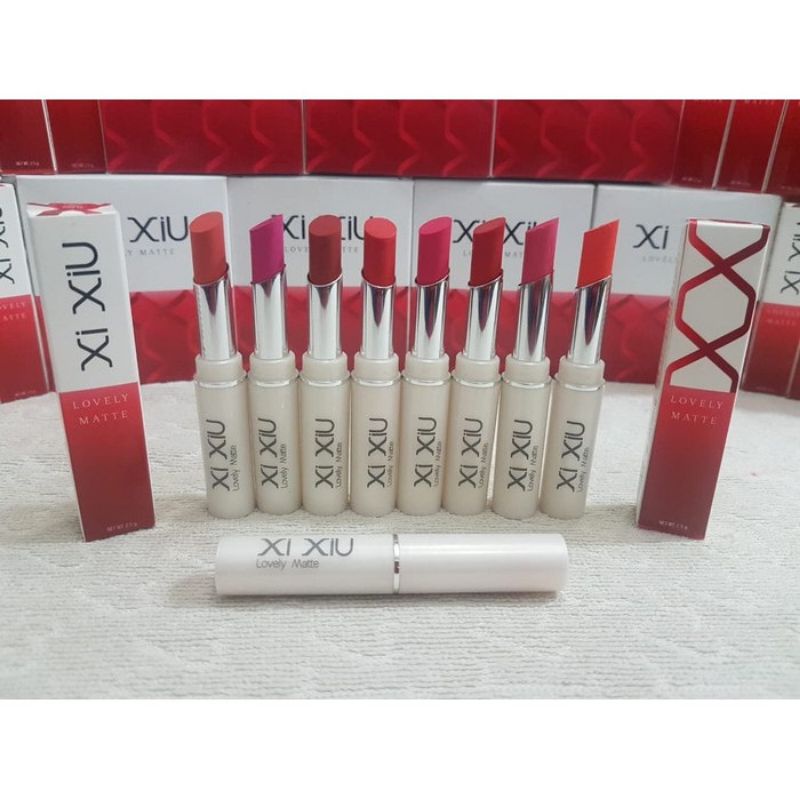 Xi Xiu LipLipstick Matte 3in1 /Xi Xiu Lipstick Matte Finished 3.8 gr/Original