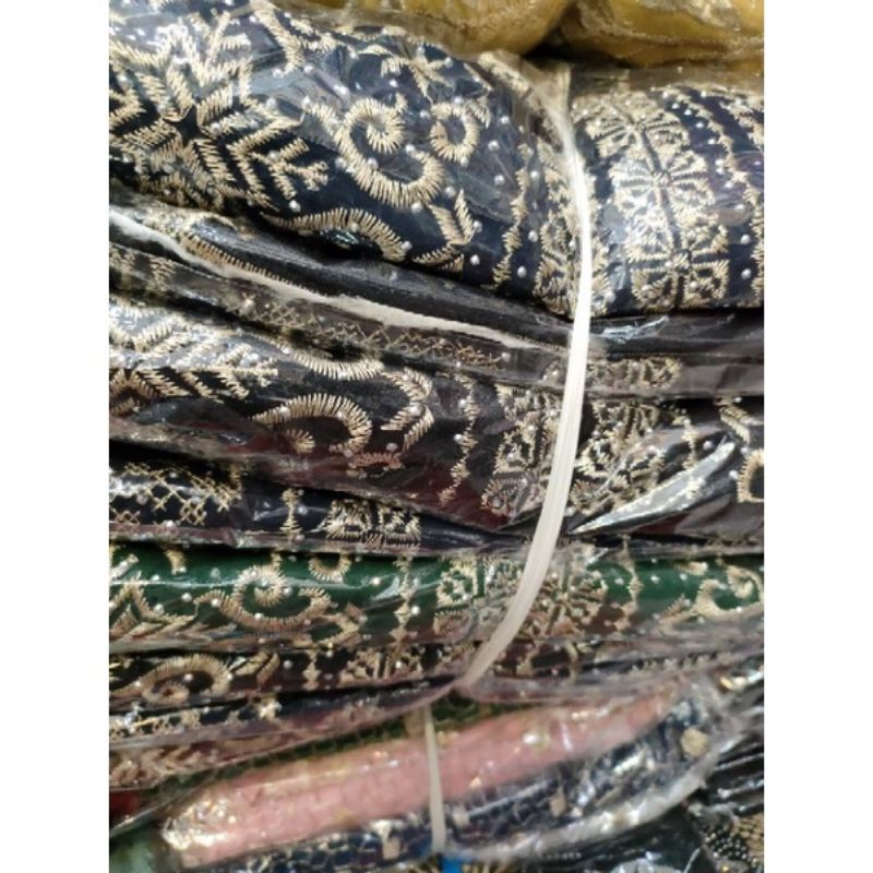 gamis Hindi ORI bordir payeT ORI azka