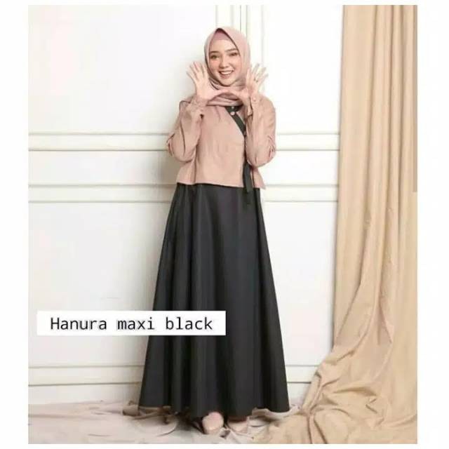gamis remaja terbaru ~ HANURA MAXI DRESS