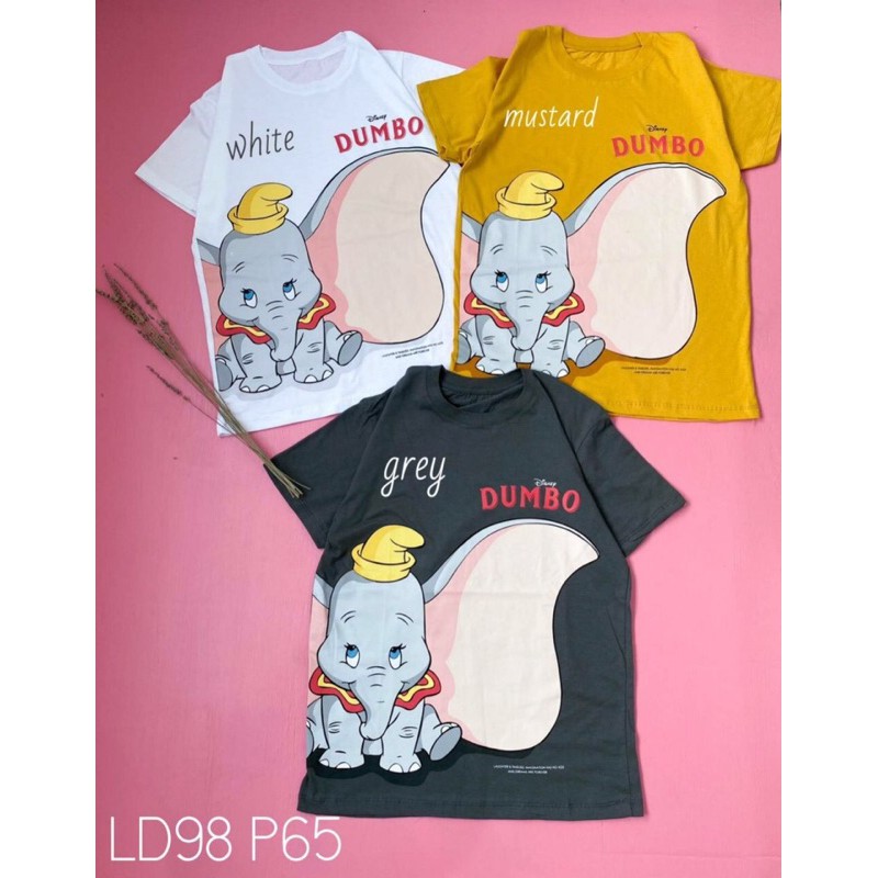 Kaos Premium Cewek / Tshirt Lucu / Kaos Dumbo / Tshirt DumboBs