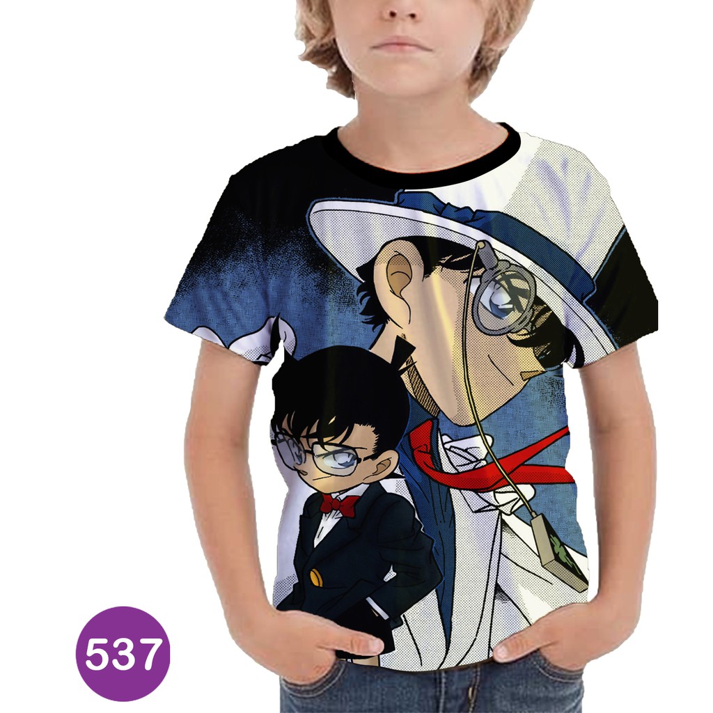 Baju Detective Conan Kaos Series Anak #537