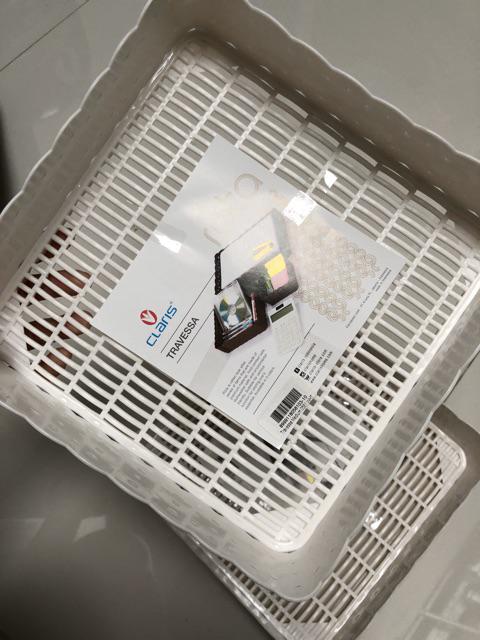 Claris Travessa Medium 0561 - Keranjang Dekorasi Anyaman Rotan