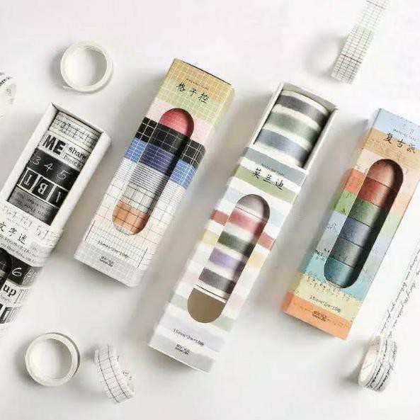 

Paling Dicari.. Washi Tape Basic Series Selotip Kertas Dekorasi