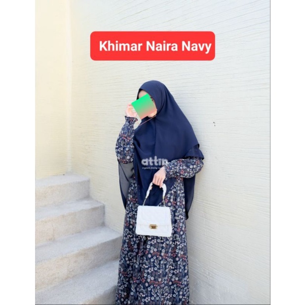 Khimar Naira Kemasan Pouch By Attin