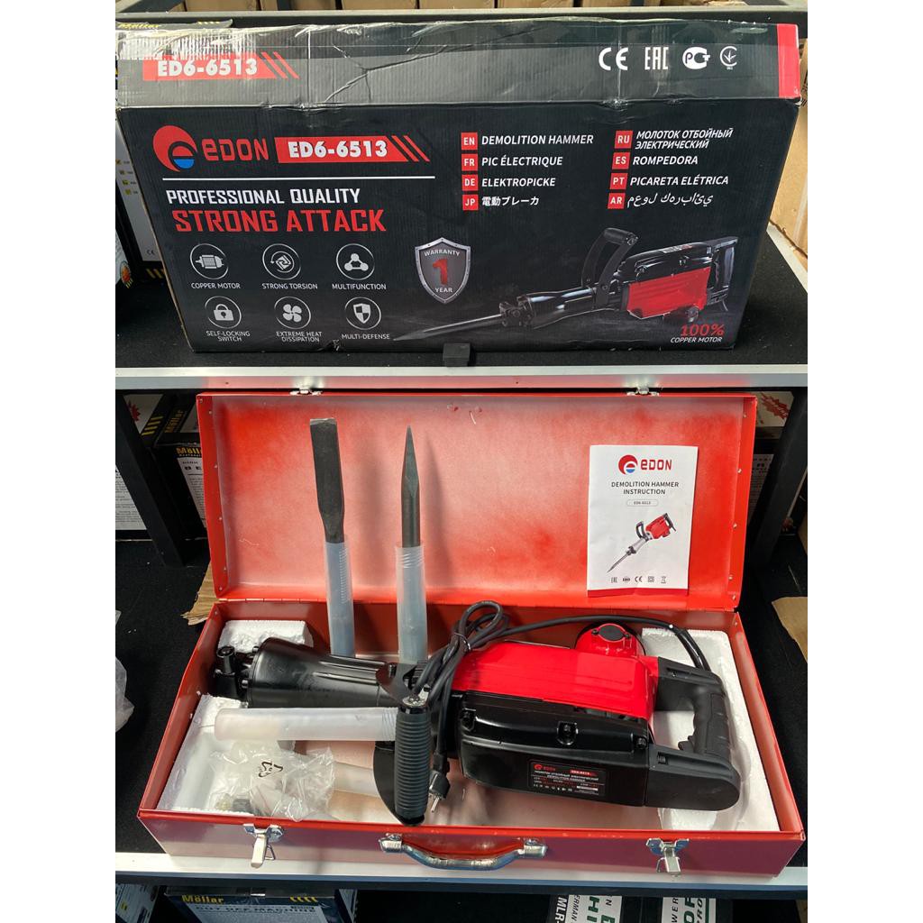 Mesin Bobok Beton Demolition Hammer Jack Hammer EDON ED6-6513
