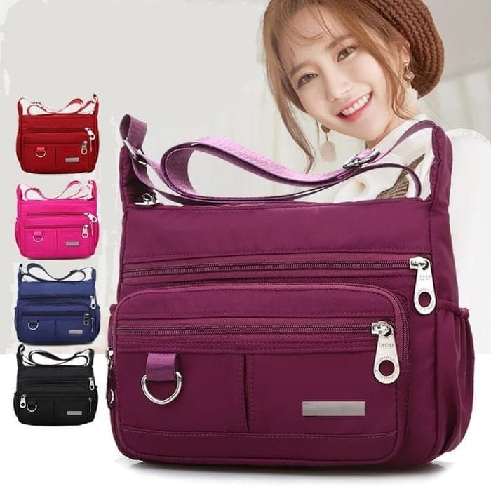 S25 tas wanita multifungsi atau waterproof women sling bag