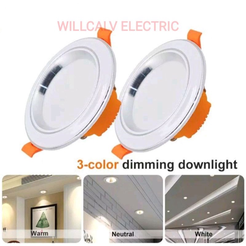 LAMPU DOWNLIGHT 3 WARNA 5W 5 WATT / LAMPU DOWNLIGHT LED 3 WARNA 5W 5 WATT / LAMPU DOWNLIGHT LED 5W