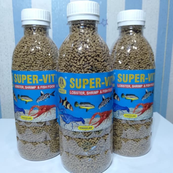 

Promo Pakan Udang Super Vit / Pelet Lobster 250gr Murah