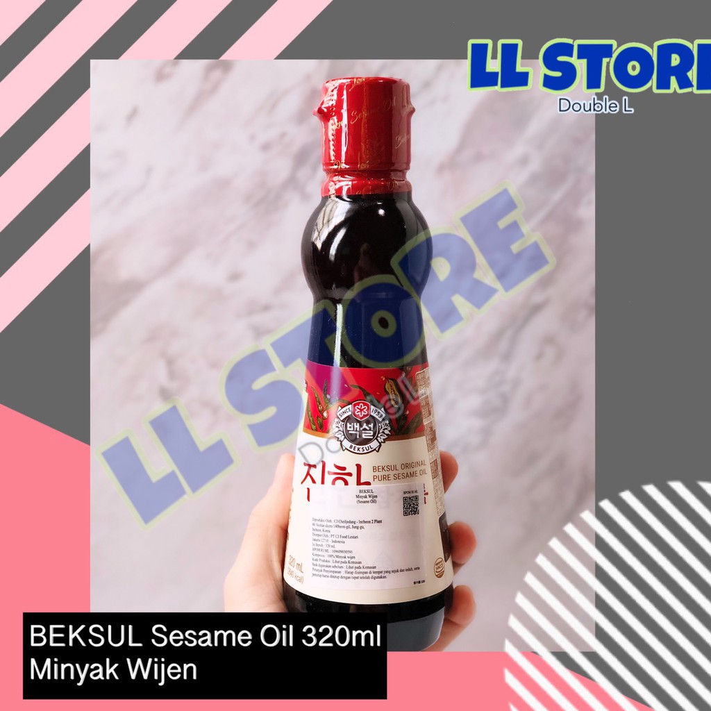 

BEKSUL Sesame Oil 320ml Minyak Wijen Korea