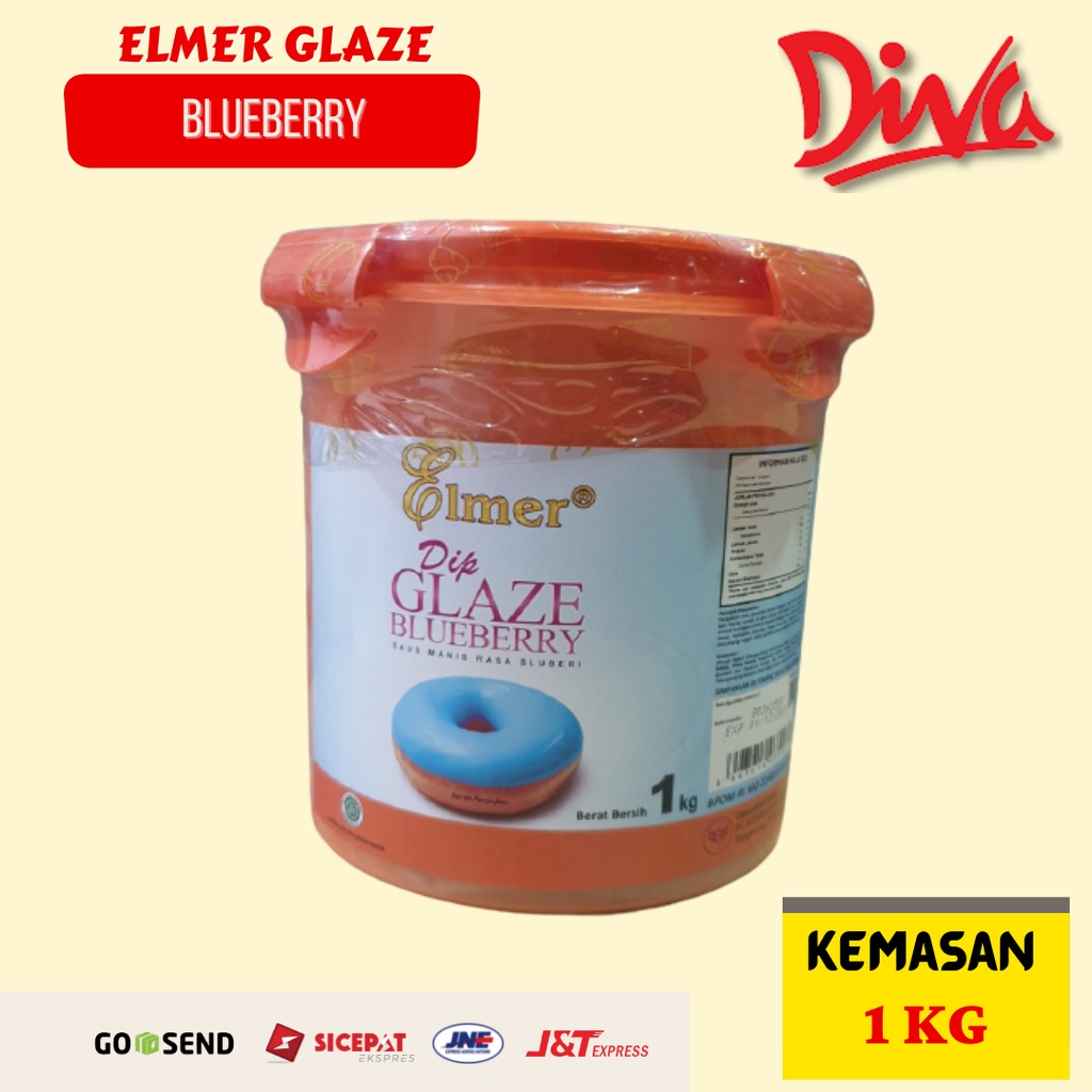 

[1KG] Elmer Glaze Blueberry (1 PAIL)