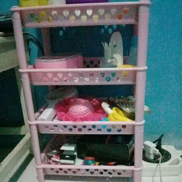 Yoshikawa Rak Kecil Susun 4 30x22x45 Cm R01304