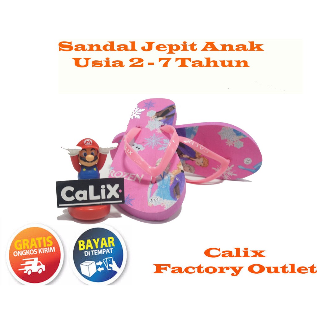 Sandal Jepit Anak Frozen