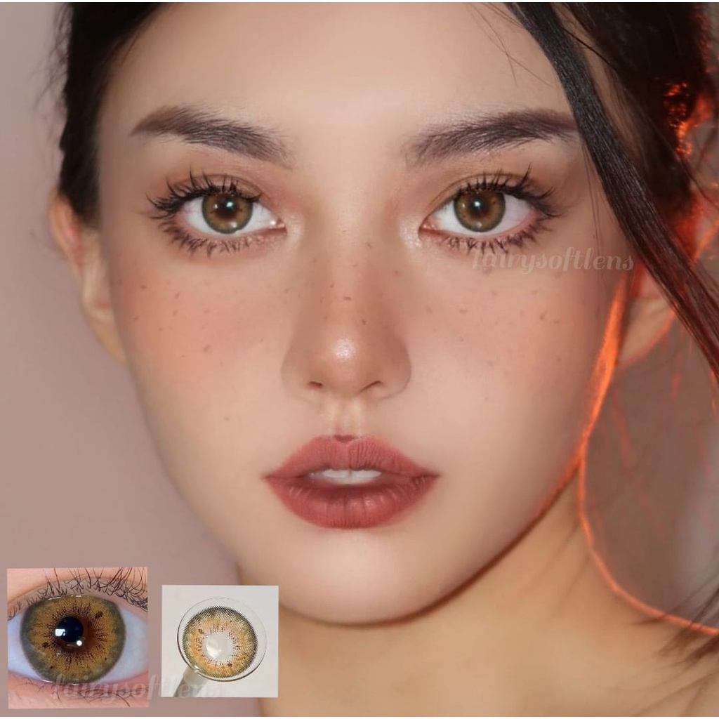 PREMIUM KOREAN LENS - PEACHLENS WILD GREEN