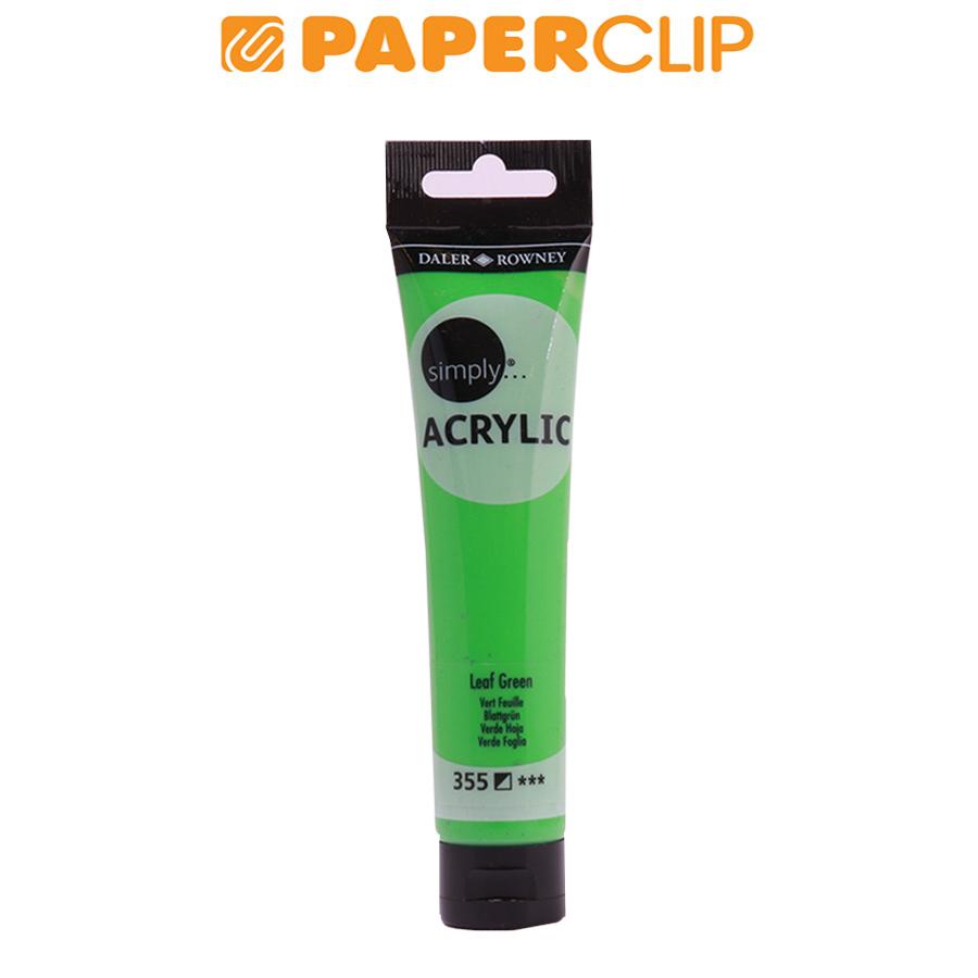 

ACRYLIC COLOR SIMPLY 75ML SL LEAF GREEN