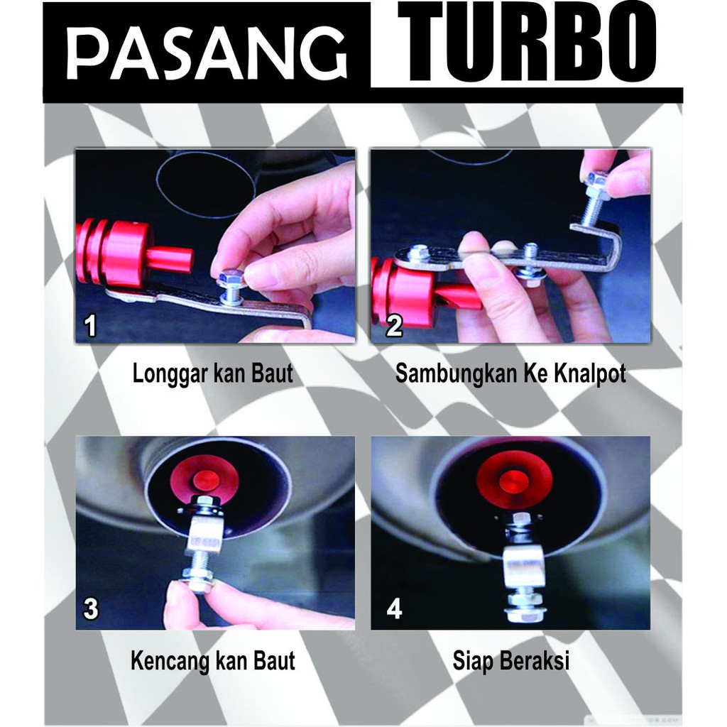 Turbo Whistle - Knalpot Racing - Alat Suara Knalpot Racing Otomotif