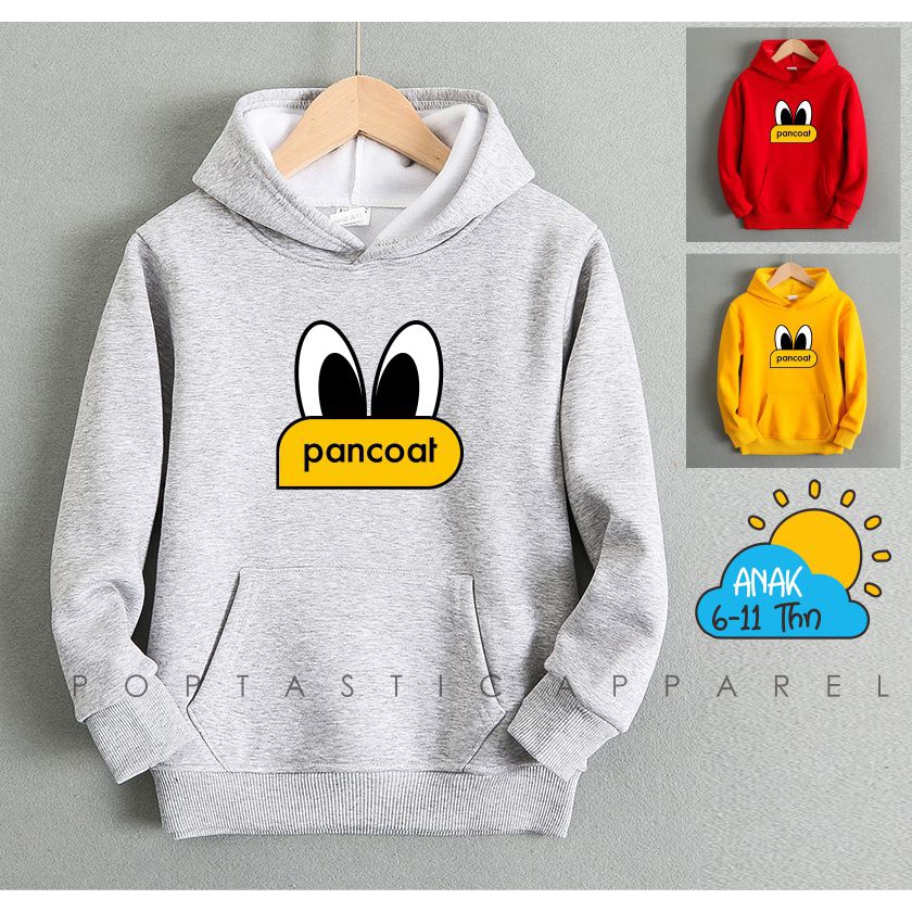 Sweater Hoodie Anak Laki-laki/Perempuan Usia 4-10 Tahun Hoodie Anak Bahan Tebal Premium