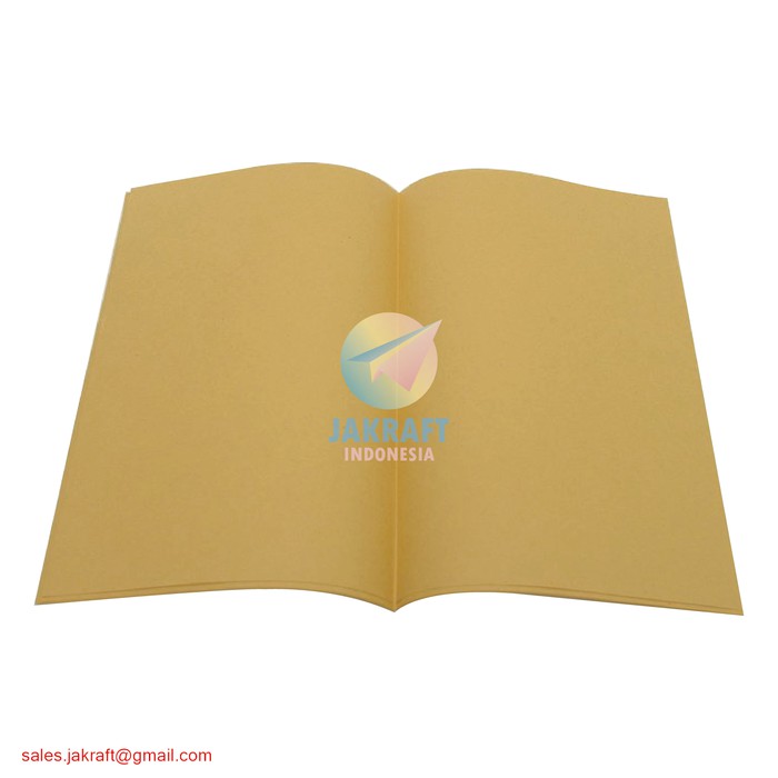 

Sampul Buku Tulis Coklat Biasa Kwarto Kuarto Quarto A5 Polos isi 20