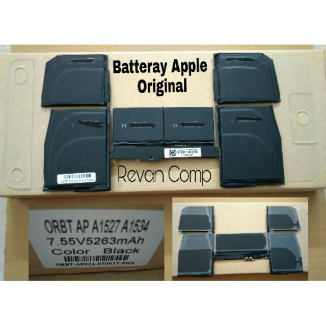 Batteray Apple A1534 Original