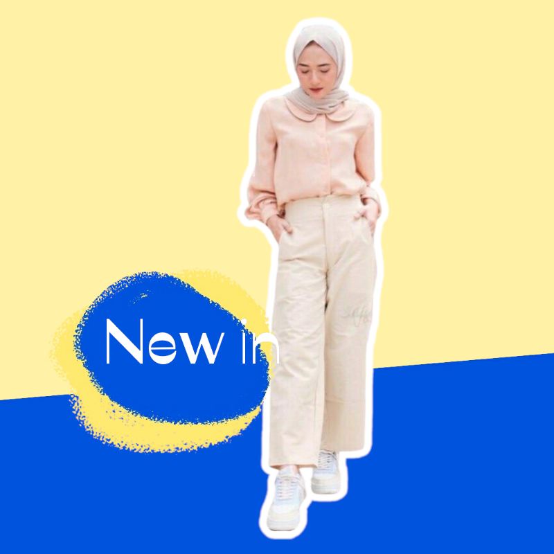 (Best Seller+COD)Celana Kulot Linen Highwaish KOREAN Style