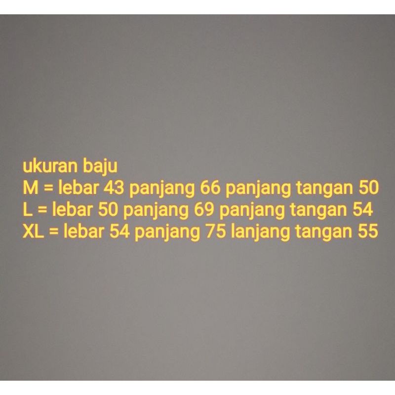 kaos pria lengan panjang motif detak jantung garis nyawa size M L XL