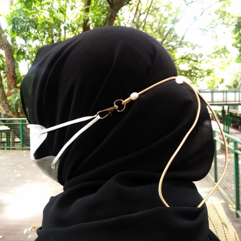 Strap / Konektor Masker 2in1 / Konektor Masker Unisex Polos