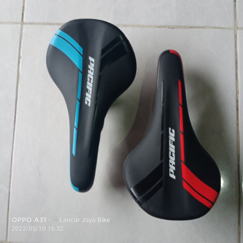 Sadel sepeda pacific model tipis cocok untuk sepeda balap fixie mtb bmx