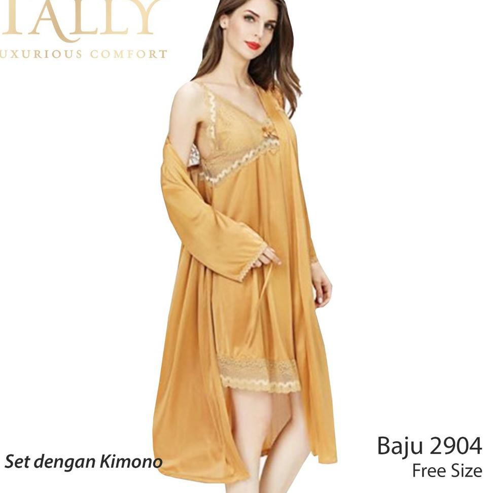 TALLY Bj 2904 Baju tidur Seksi lingerie Satin