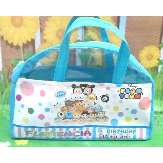

Tas Ultah / Goodie Bag Souvenir Ulang Tahun Anak Busur Custom