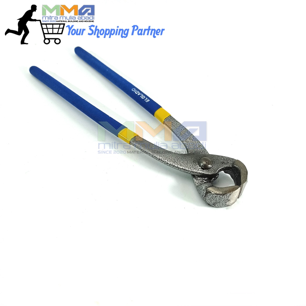 Gegep / Tang Jepit Pencabut / Tower Pincher Kawat Baja Wanly 9&quot;