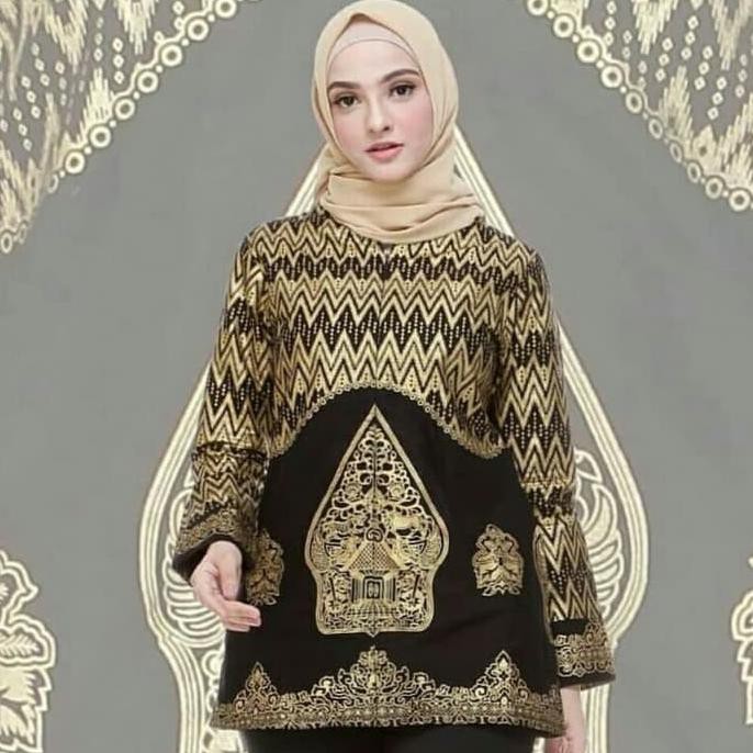 BATIK BLOUSE WANITA KERIS GOLD